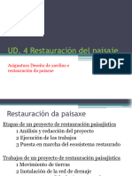 Restauración Del Paisaje y Revegetación Del Medio Natural