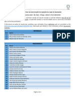 Edital 25 de 2023 - Isenção - Resultado Definitivo (Lei 12.799)