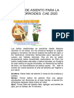 Baño de Asiento para La Hemorroides PDF