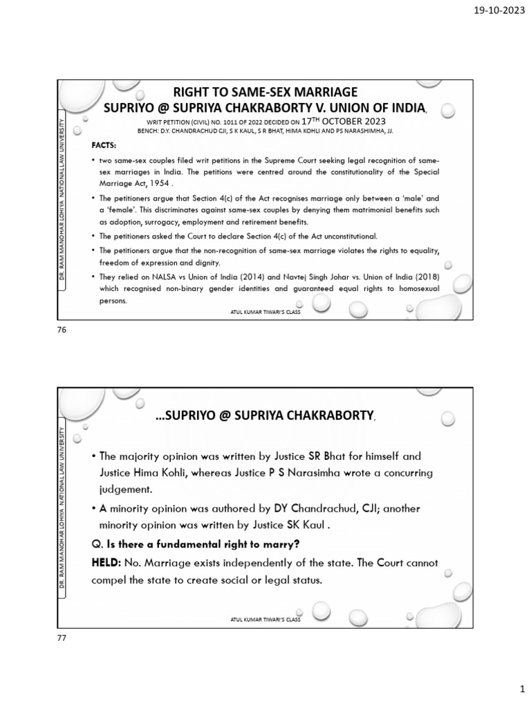 Same Sex Marriage | PDF | Same Sex Marriage | Marriage