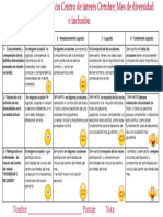 CENTROS DE INTERES RUBRICA Octubre