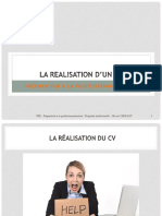 Présentation - Préparation À La Rédaction Du CV