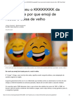 Como Nasceu o KKKKKKKK Da Geração Z e Por Que Emoji de Risada É Coisa de Velho - BBC News Brasil