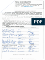 Marco Antonio Prudente de Toledo - Processo Regimento