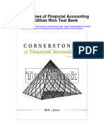 Cornerstones of Financial Accounting 4th Edition Rich Test Bank