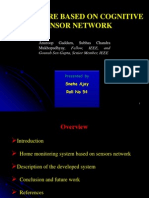 Elder Care System Based on Cognitive Sensor Network