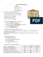 Fiche de Travail de Révisions