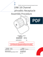 D10104 - E-LINK 18 Channel Hermaphroditic Receptacle Assembly Procedure