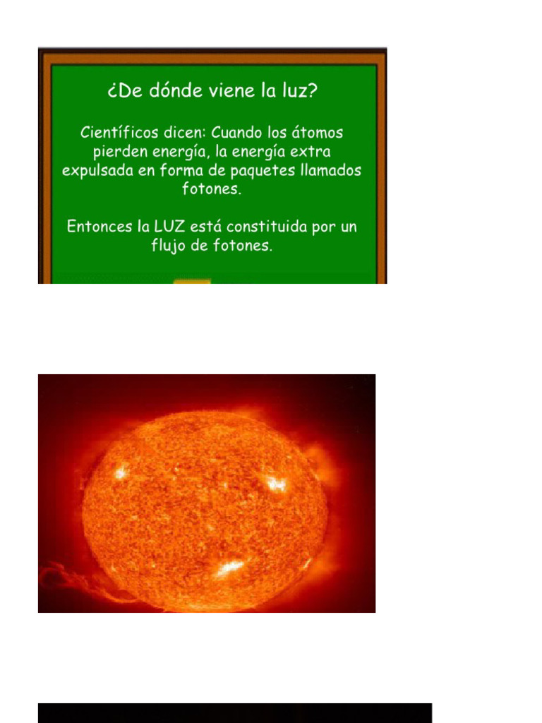 De Donde Viene La Luz y Trayectoria de La Luz | PDF
