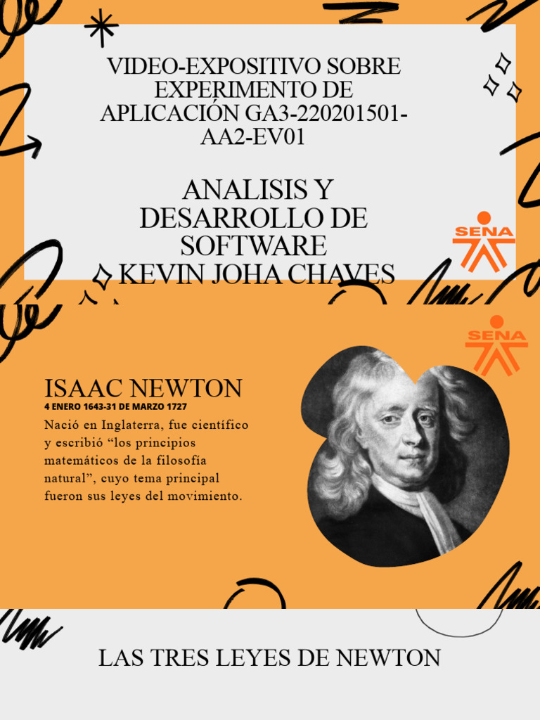 Video sobre Experimento GA3-220201501-AA2-EV01 | PDF | Las leyes del ...