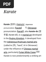 Karate - Wikipedia