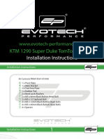 KTM 1290 Superduke Tom Tom Sat Nav Mount