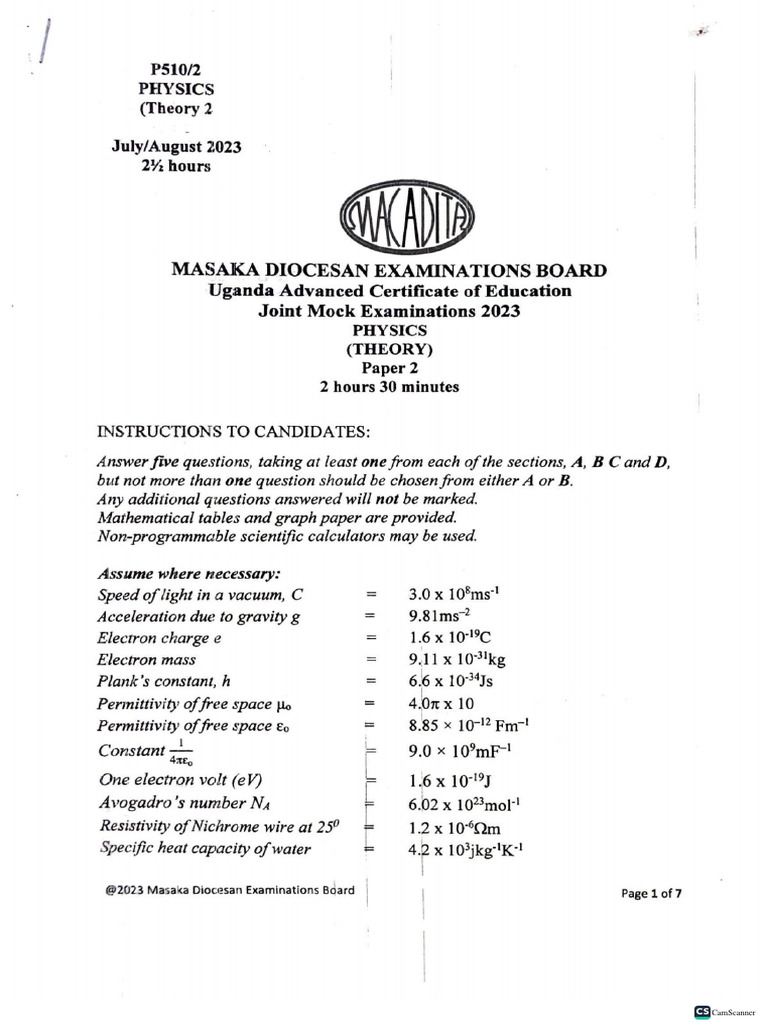 Uace Phy 2 Macadita 2023 Pdf