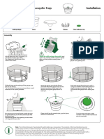 In2Care Mosquito Trap User Manual 2019