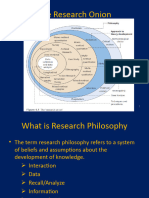 Lecture No. 3 Research Philosophies