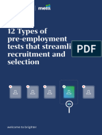 12 Pre-Employment Tests For 2023