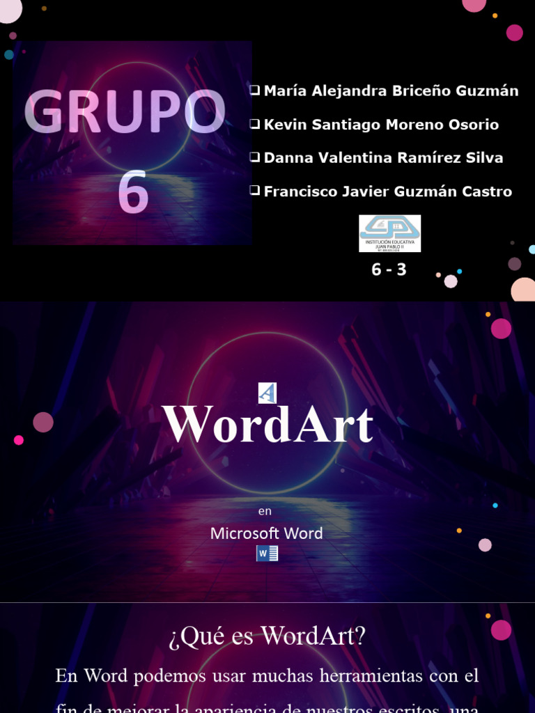 Informática WorArt | PDF | Microsoft Word | Software
