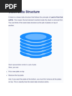 Stack Data Structure