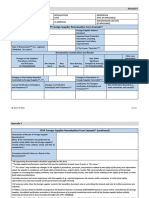 Foreign Supplier Reevaluation Form