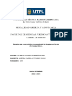 Estudio de Caso Examine Un Caso Práctico Reconociendo La Vía Procesal y Sus Efectos Jurídicos.