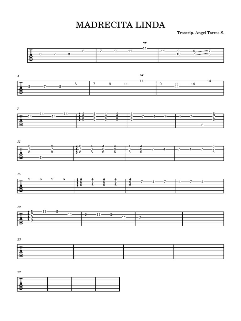 Madrecita Linda | PDF