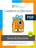 Fdm0026 Suma de Fracciones Fichasdematematicas