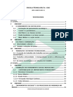 Material Didã - Tico Sociologia I e Ii