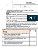 Pauta de Evaluación Análisis de Textos Literarios - Donde Vuelan Los Cóndores