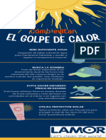 Infografia Tips Golpe de Calor Colorido Amarillo