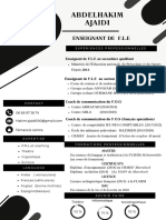 Black Modern Corporate Resume