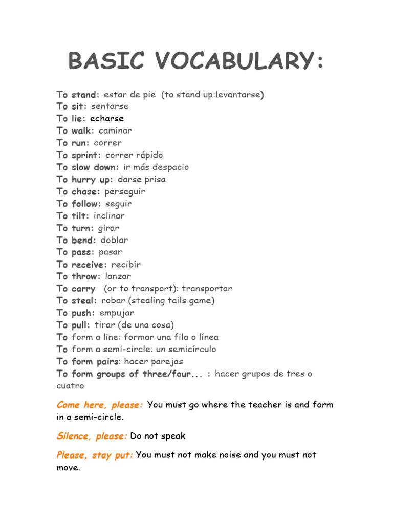 Forms of Correr and Sentarse | PDF | Language Arts & Discipline