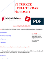 TYT Türkçe Full Tekrar Yazım Ve Noktalama PDF