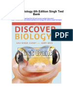 Discover Biology 6th Edition Singh Test Bank