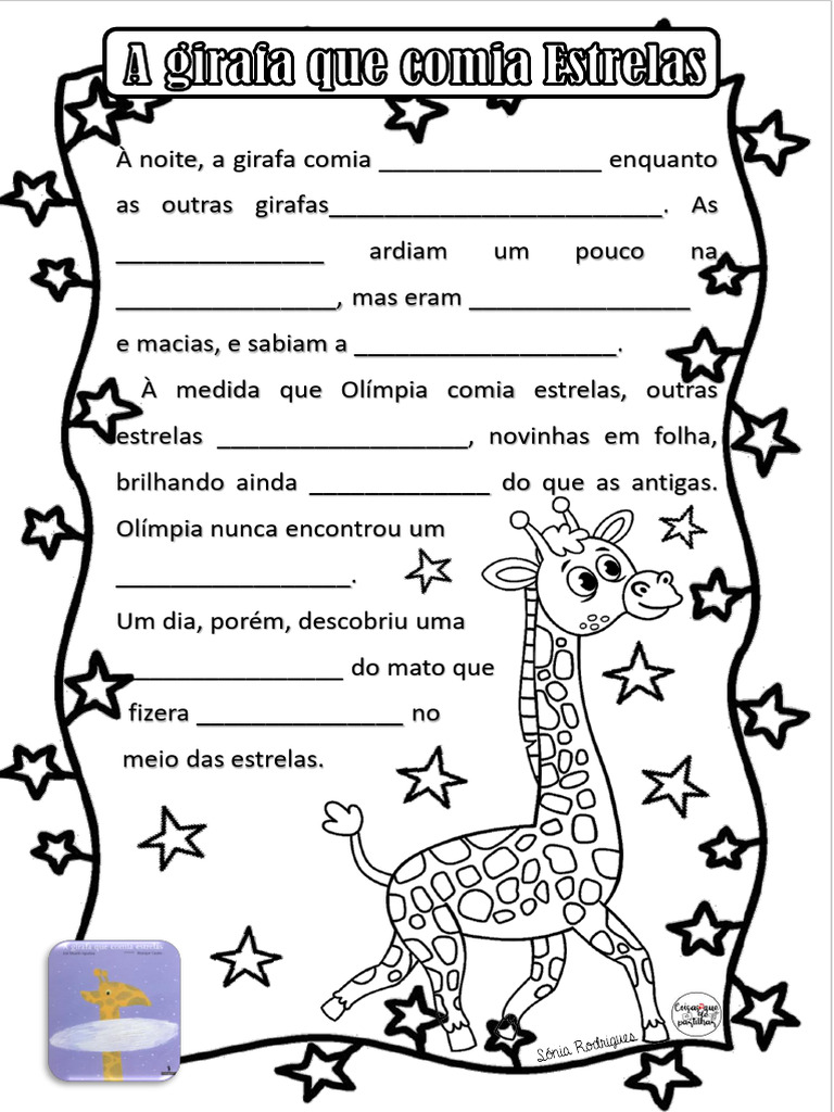 A Girafa Que Comia Estrelas | PDF