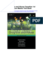 Drug Use and Abuse Canadian 1st Edition Maisto Test Bank