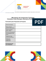 Formato Propuesta - Mecanismo CTR COL-UE-ALE