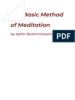 Ajahn Brahmavamso The Basic Method of Meditation