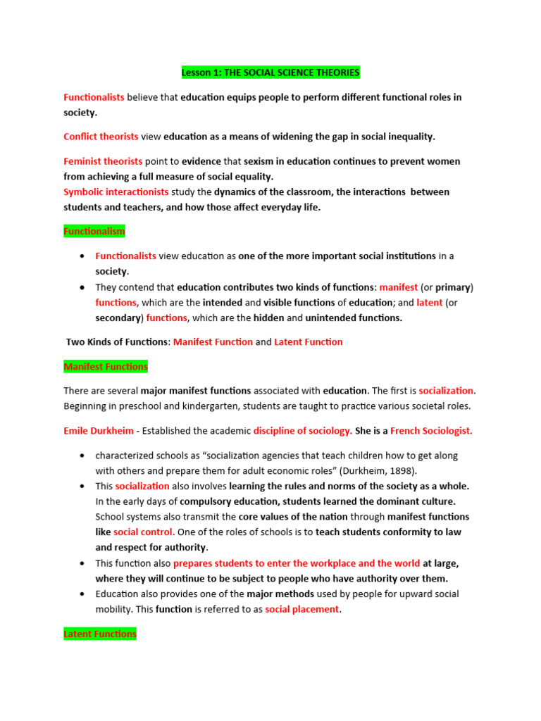 Prof Ed 312 Reviewer Pdf Family Gender