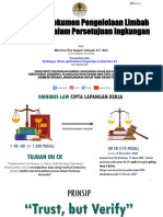 Integrasi Dokumen Pengelolaan Limbah