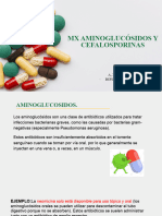 G.aminoglucocidos y Cefalosporinas
