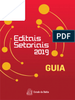 Guia Editais Setoriais 2019