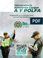 Ampliaciación Convocatoria-Fortalecimiento Cargos DITRA-POLFA 06 Noviembre