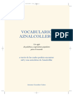 Vocabulario Aznalcollero 2 26-7-13