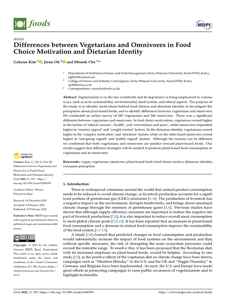 differences-between-vegetarians-and-omnivores-in-food-choice-motivation