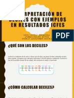 Interpretación de Deciles Con Ejemplos en Resultados ICFES