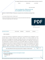 La Encuesta Como Técnica de Investigación. Elaboración de Cuestionarios y Tratamiento Estadístico de Los Datos