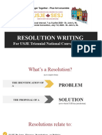 Resolution+Writing+Presentation+Convention en