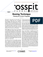 CrossFit Journal Rowing