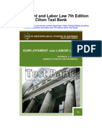 Employment and Labor Law 7th Edition Cihon Test Bank