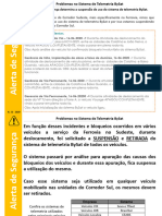 Alerta de Segurança_Sistema de Telemetria Bysat